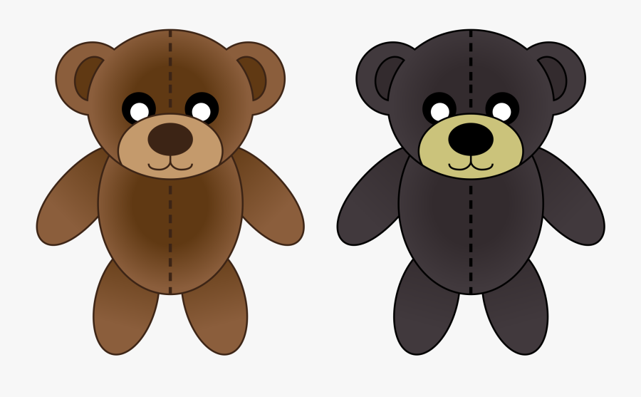 Transparent Teddy Bears Png - Stuffed Animal Cartoon Png, Transparent Clipart