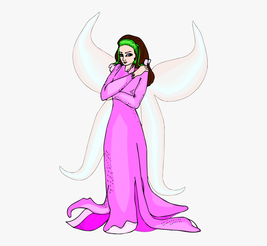 Pink,flower,art - Illustration, Transparent Clipart