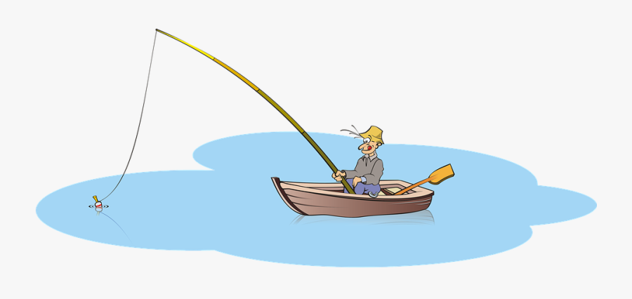Transparent Fisherman Clipart - Fisherman Transparent Background, Transparent Clipart