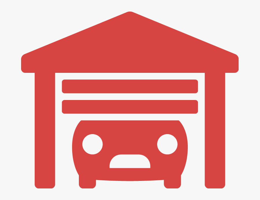 Mechanic Clipart Garage Door Repair - Garage Door Clipart Red, Transparent Clipart