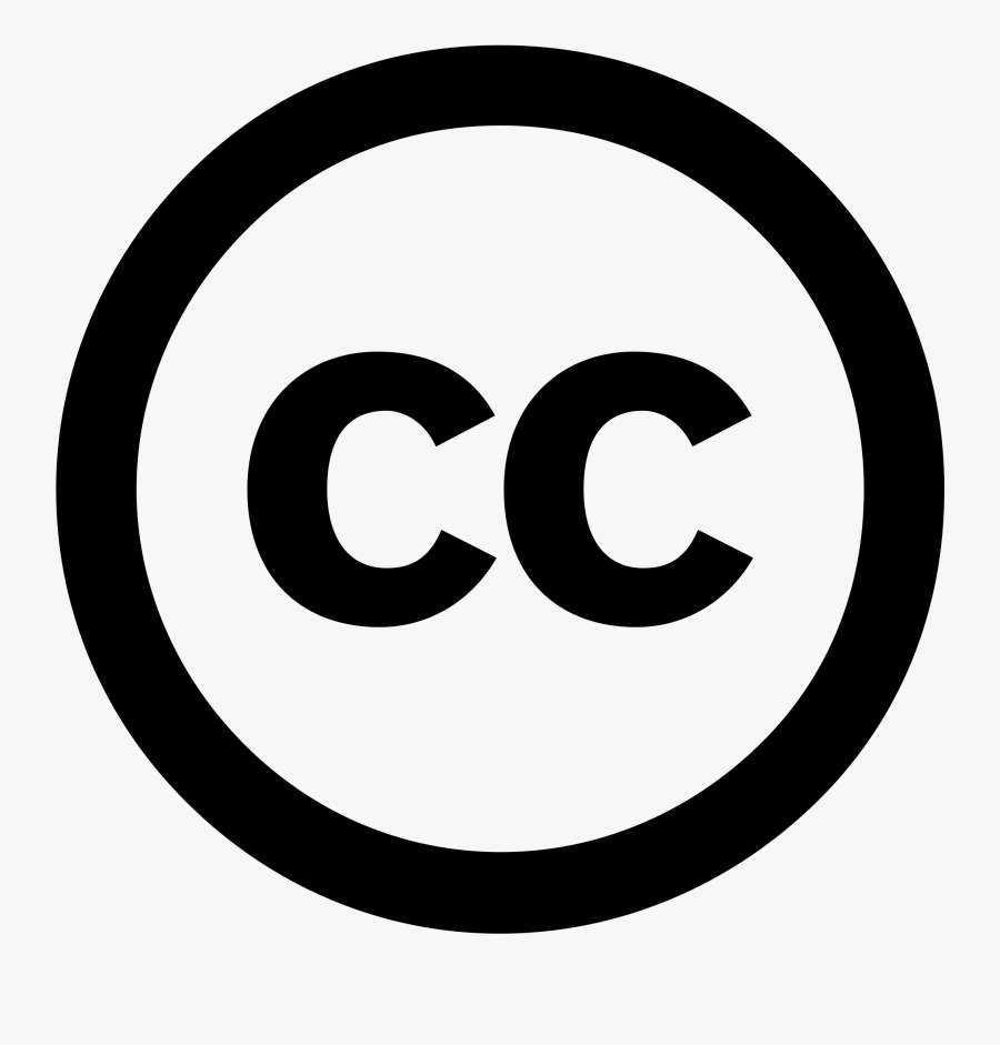 Commons - Clipart - Creative Commons Symbol, Transparent Clipart