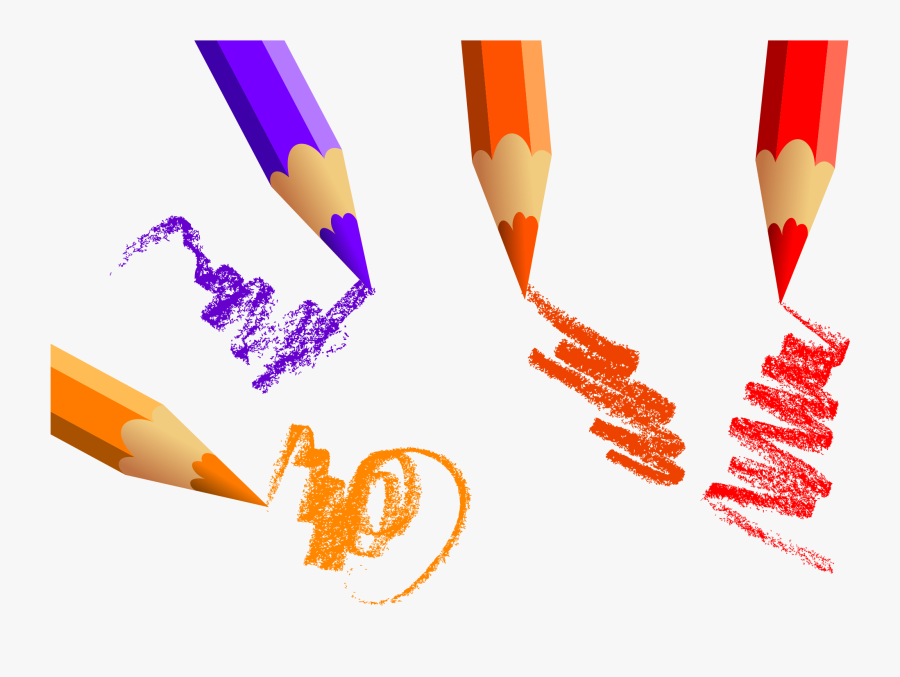 Color Pencil Creative Colored Drawing Hd Image Free - Drawing Color Pencil Clipart, Transparent Clipart