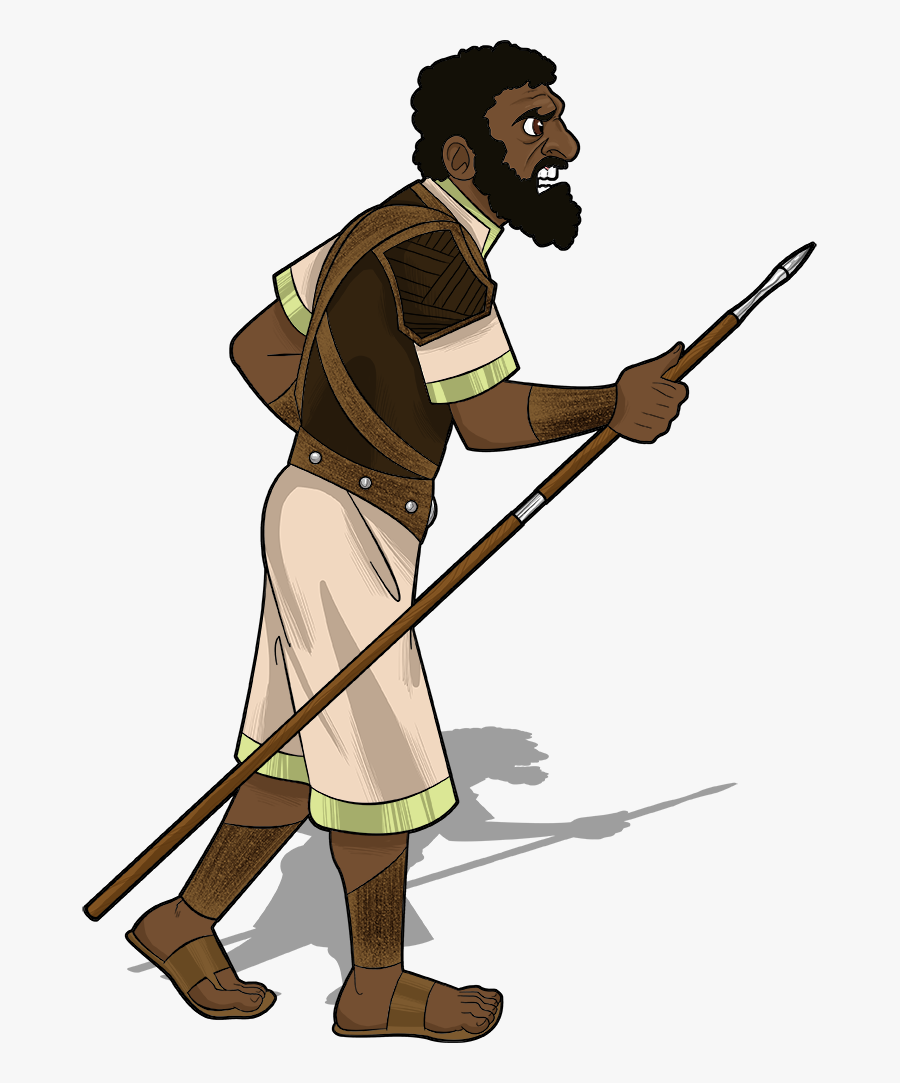 Transparent Bible Stories Clipart - Eliab David's Brother, Transparent Clipart