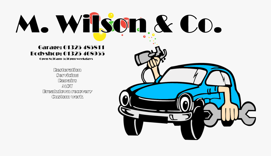 Wilson & Co - Car, Transparent Clipart