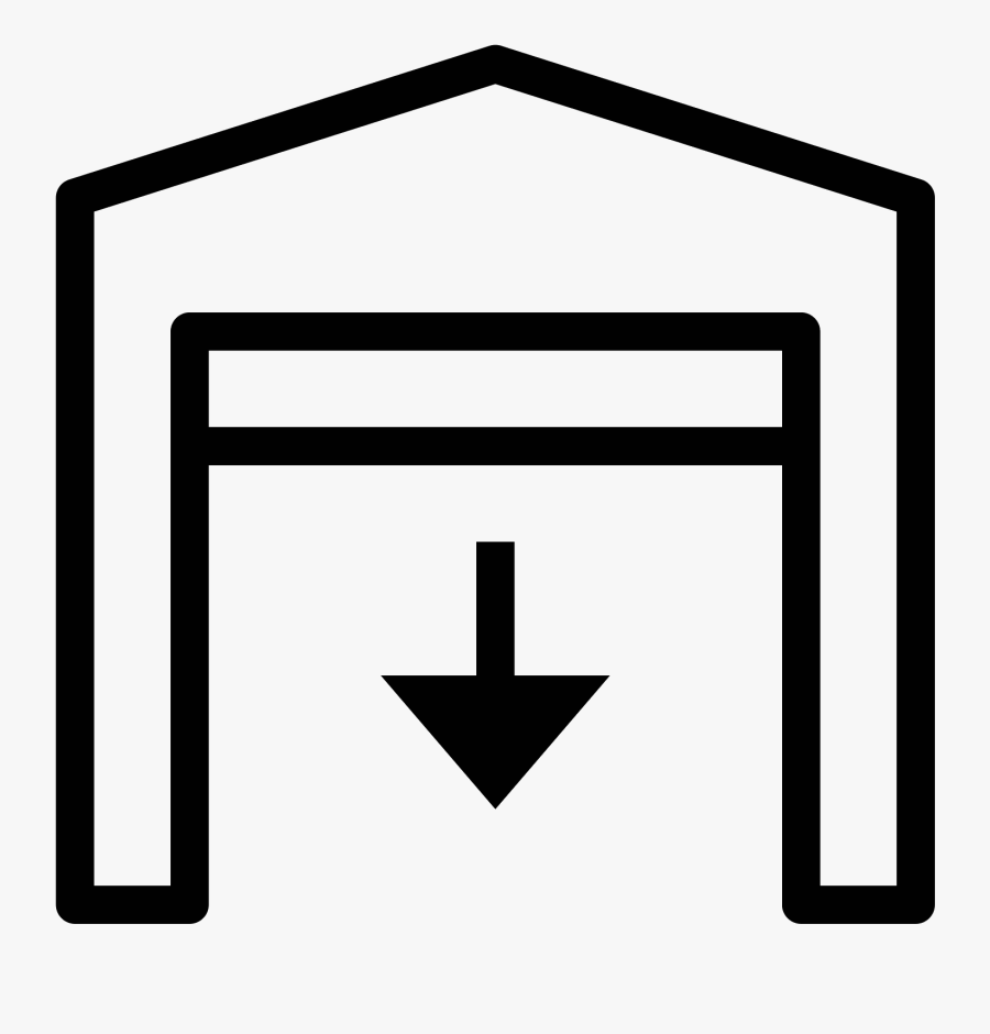 Close Garage Door Icon - Garage Door Icon Close, Transparent Clipart