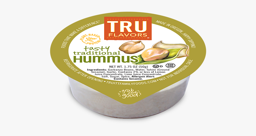 Hummus Png - Tru Flavors Hummus, Transparent Clipart