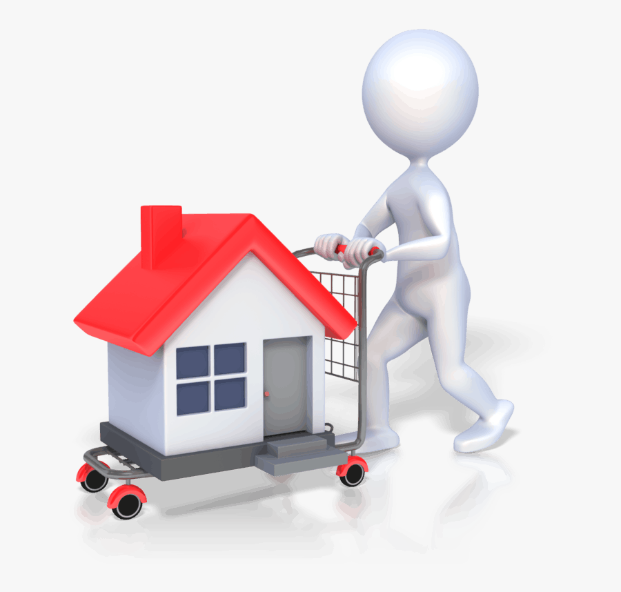 House Clipart Garage - Buying A House Png, Transparent Clipart