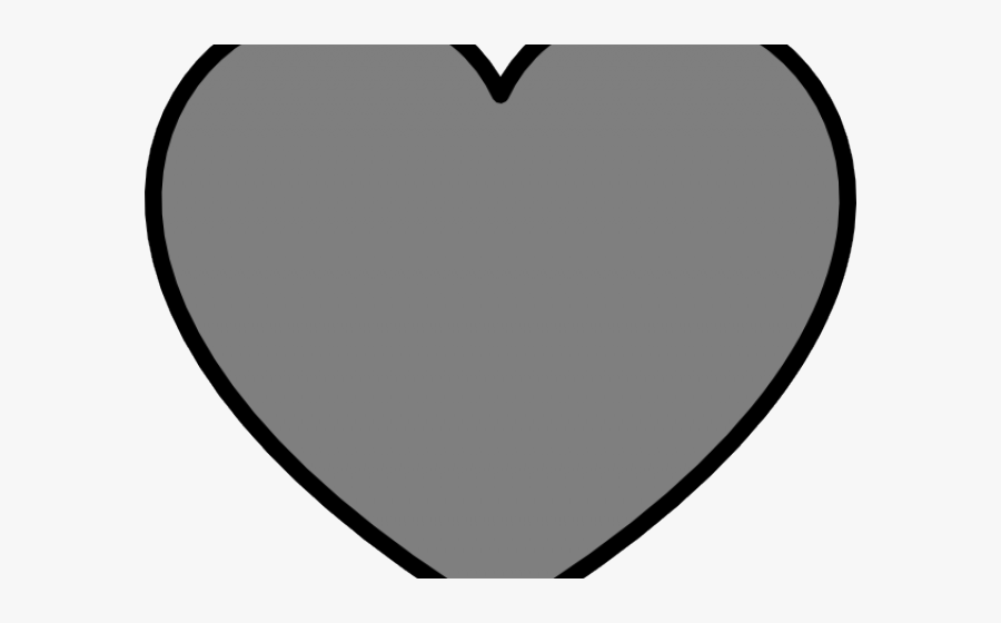 Transparent Black Heart Clipart Png - Heart, Transparent Clipart