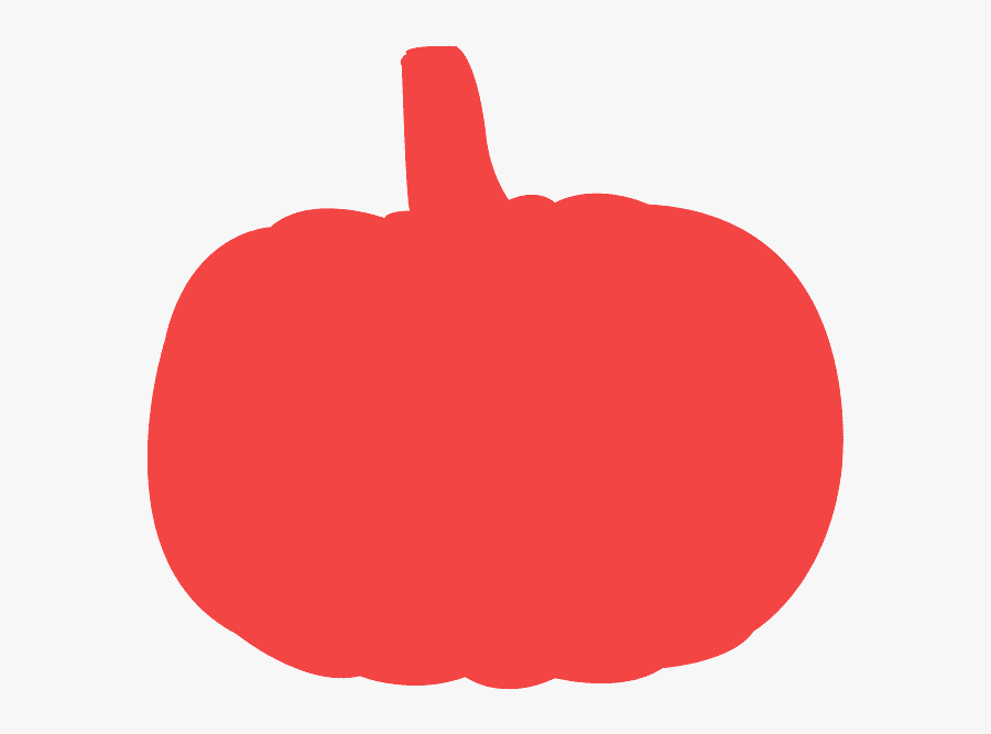 Pumpkin Silhouette, Transparent Clipart