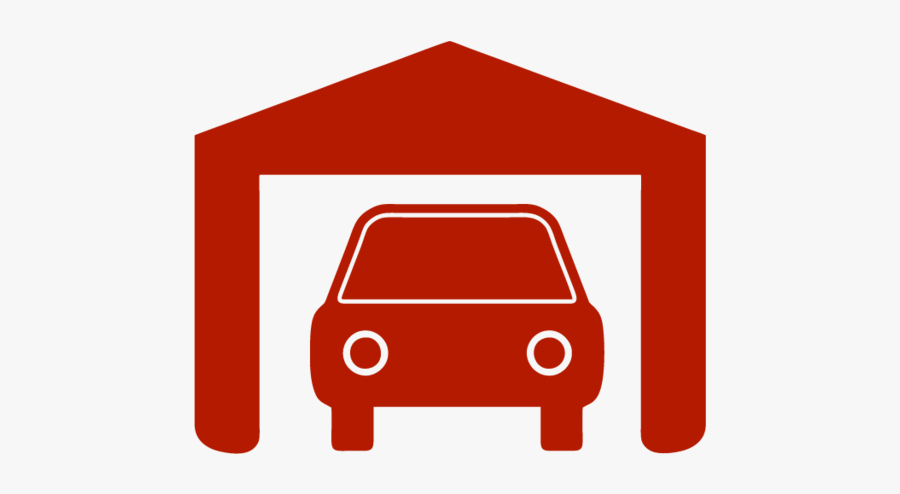 Garage Clipart Parked Car - Volkswagen, Transparent Clipart