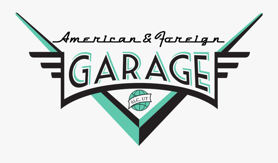 Clip Art Garage Logo - American And Foreign Garage, Transparent Clipart