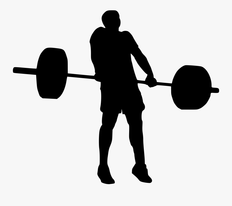 Weights Silhouette At Getdrawings - Weight Lifting Png, Transparent Clipart