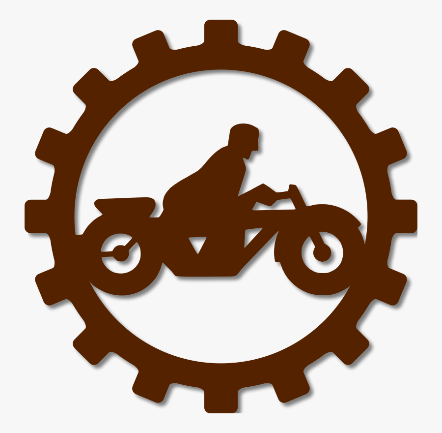 Two Wheeler Mechanic Logo, Transparent Clipart