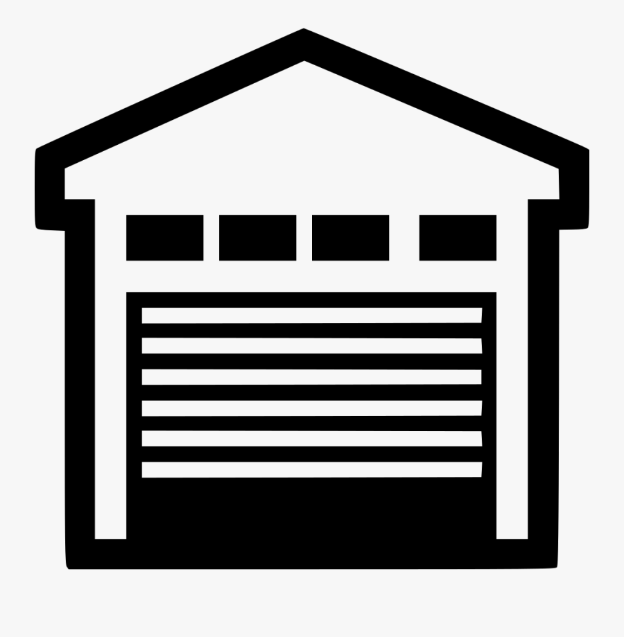 Garage Hangar Comments - Garage Door, Transparent Clipart