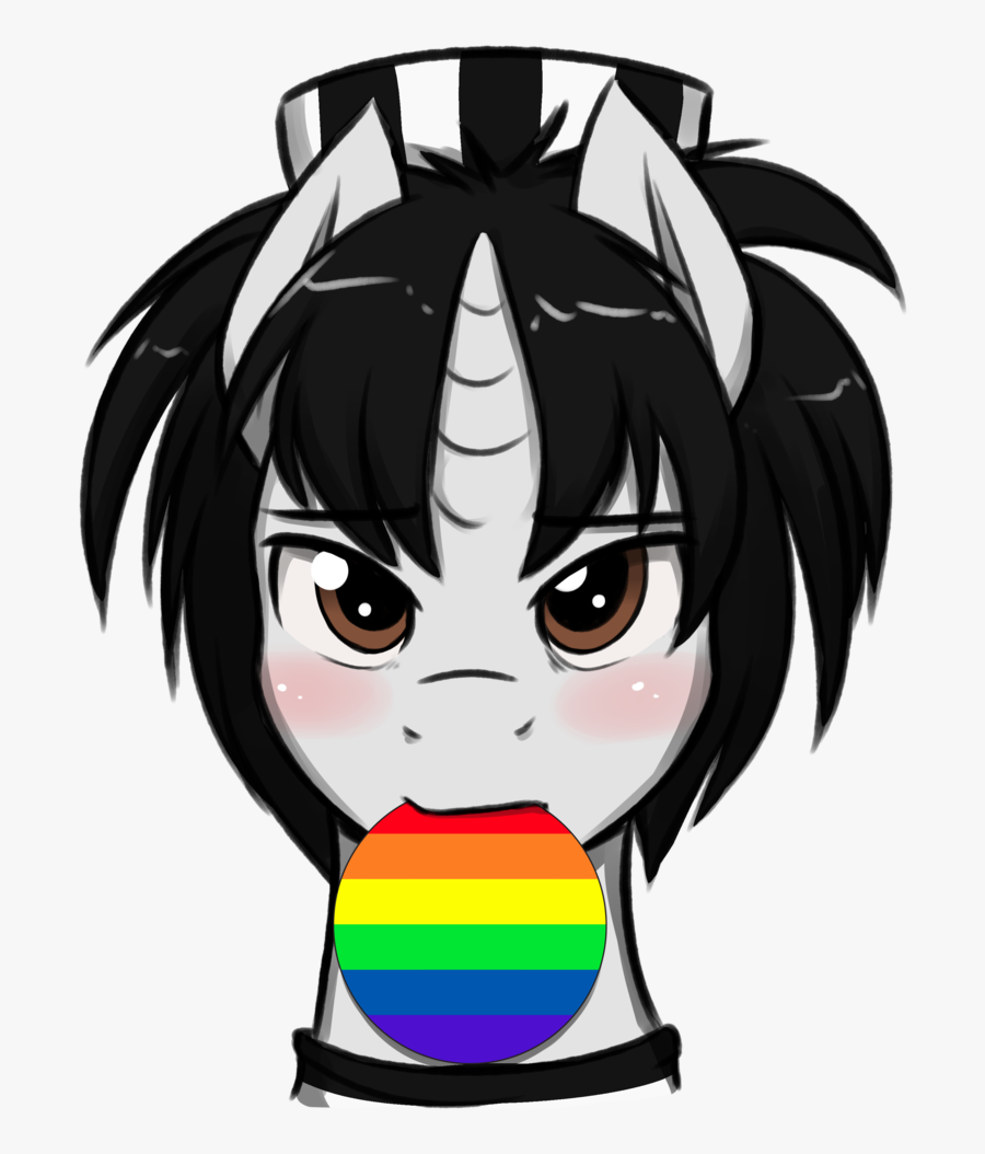 Jcosneverexisted, Blushing, Cute, Gay Pride Flag, Lgbt, - Cartoon, Transparent Clipart