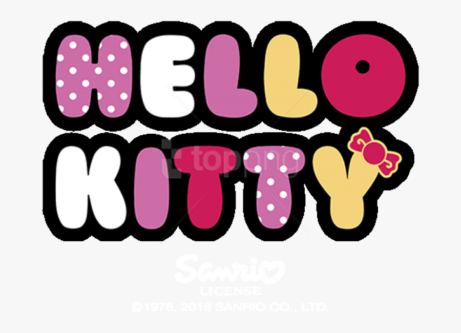 Free Free Hello Kitty Clipart, Download Free Clip Art, - Logo Hello Kitty Png, Transparent Clipart