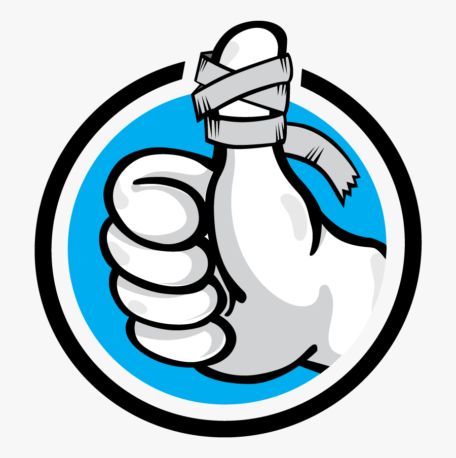 High-quality Hook Grip Thumb Tape For Weightlifting - Hook Grip Thumb Logo, Transparent Clipart