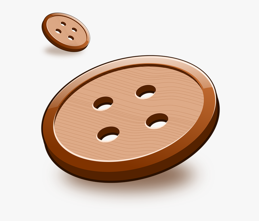 Smile,button,material - Button, Transparent Clipart