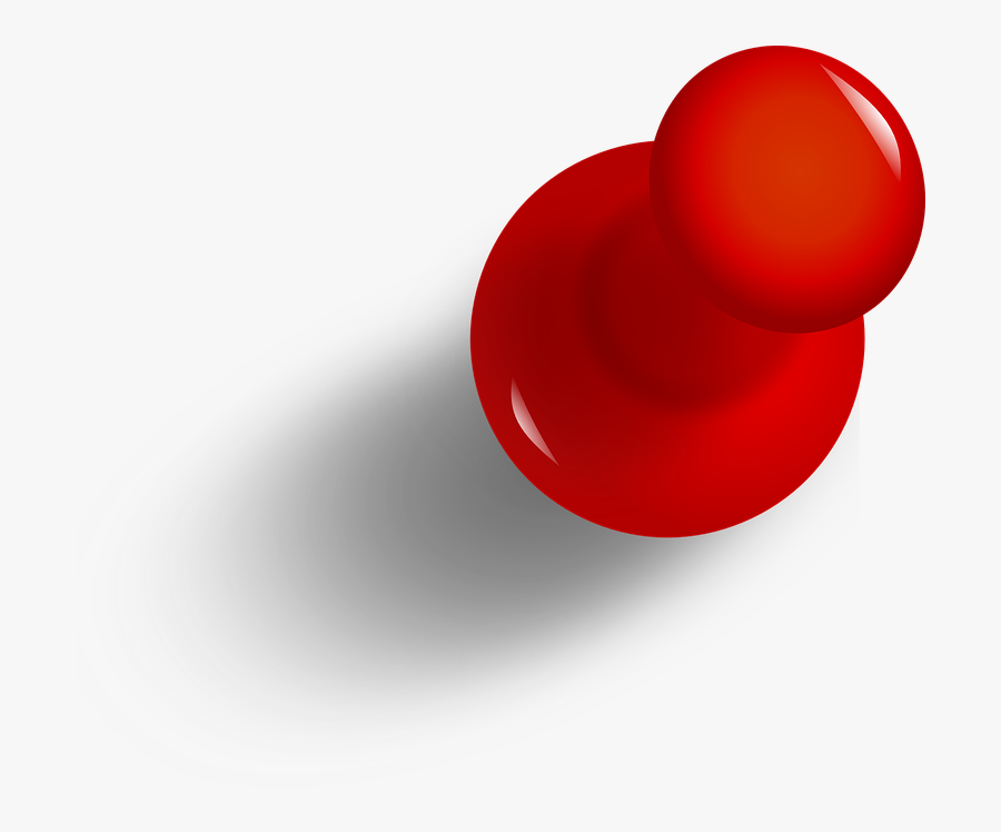 Push Pin Clip Art No Background - Push Pin Clipart, Transparent Clipart