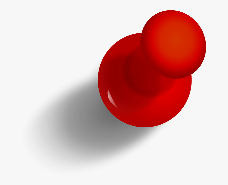 Transparent Push Pins Png - Push Pin Png, Transparent Clipart