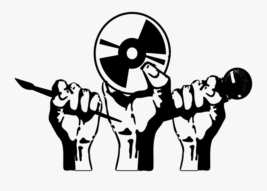 Art,line Art,black And White,style,illustration - Free Speech, Transparent Clipart