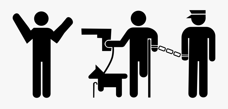 Standing,human Behavior,organization - Transparent Crime Clipart, Transparent Clipart