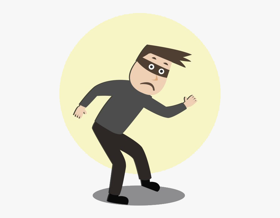 Robber Transparent Png - Portable Network Graphics, Transparent Clipart