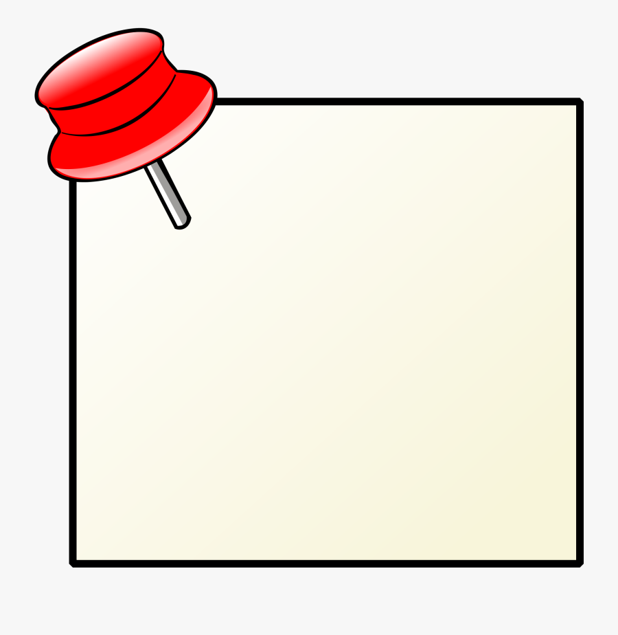 File Note With Nicu - Pin Clip Art, Transparent Clipart