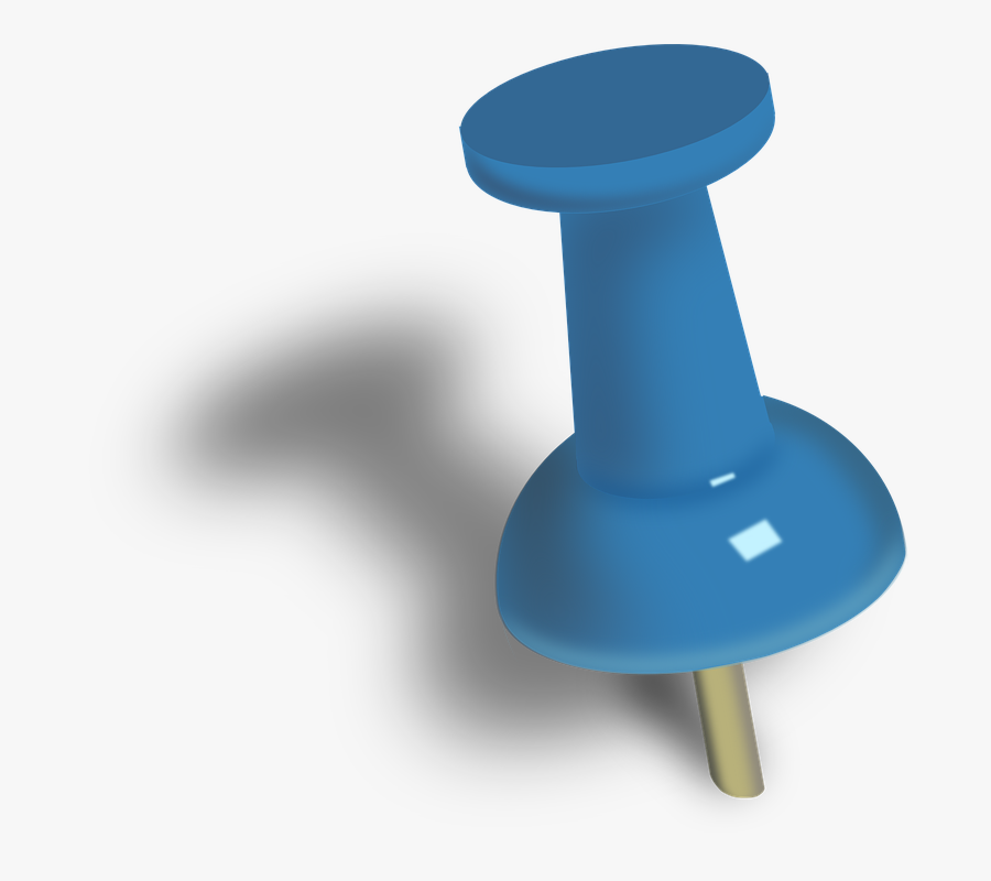 Vector Push Pin Clipart - Pin Clipart, Transparent Clipart