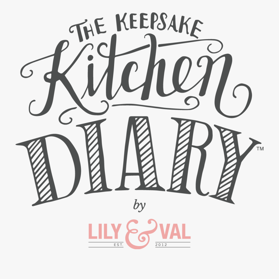 Cookbook Calligraphy, Transparent Clipart