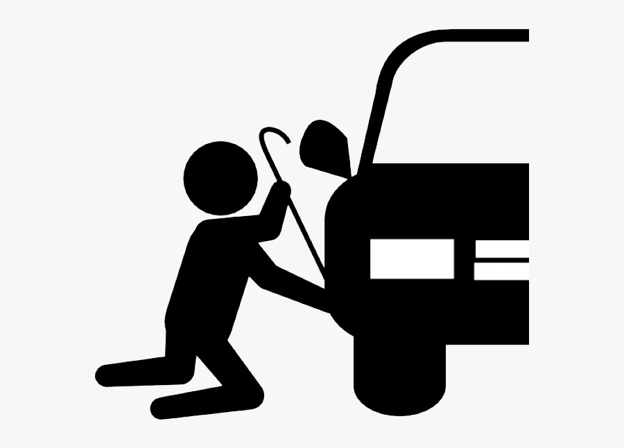 Transparent Robber Png - Icono Robo De Carro, Transparent Clipart