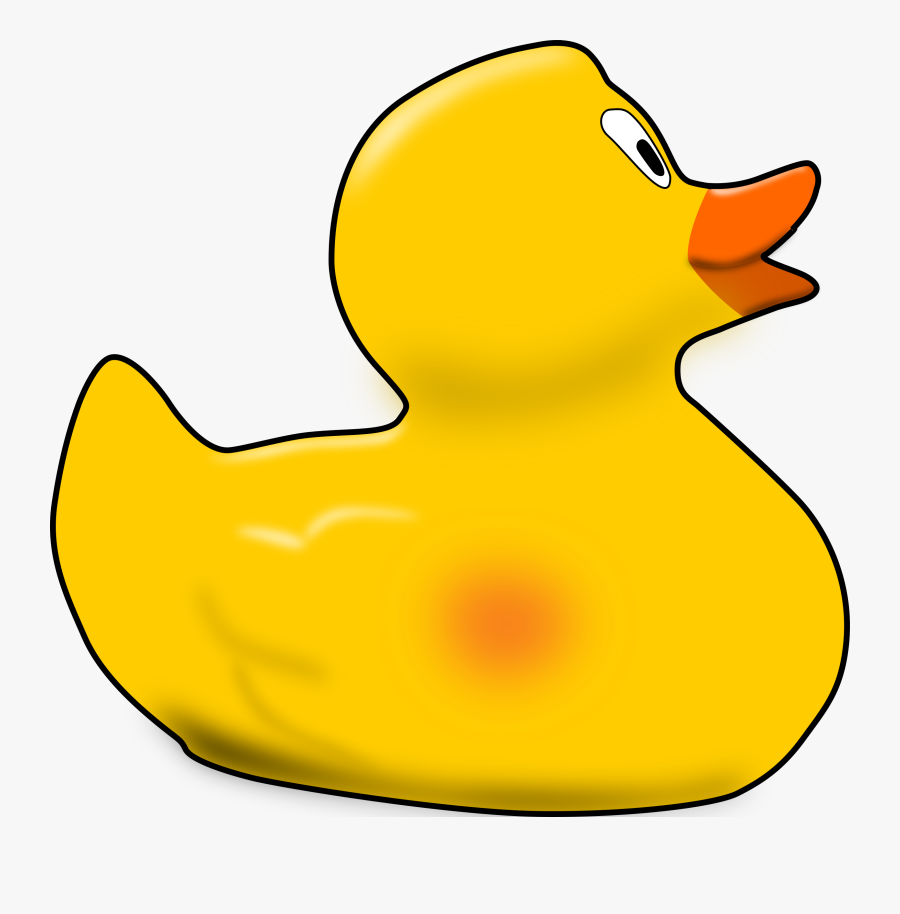 19 Rubber Ducky Vector Transparent Library Robber Huge - Clear Background Transparent Duck Png, Transparent Clipart