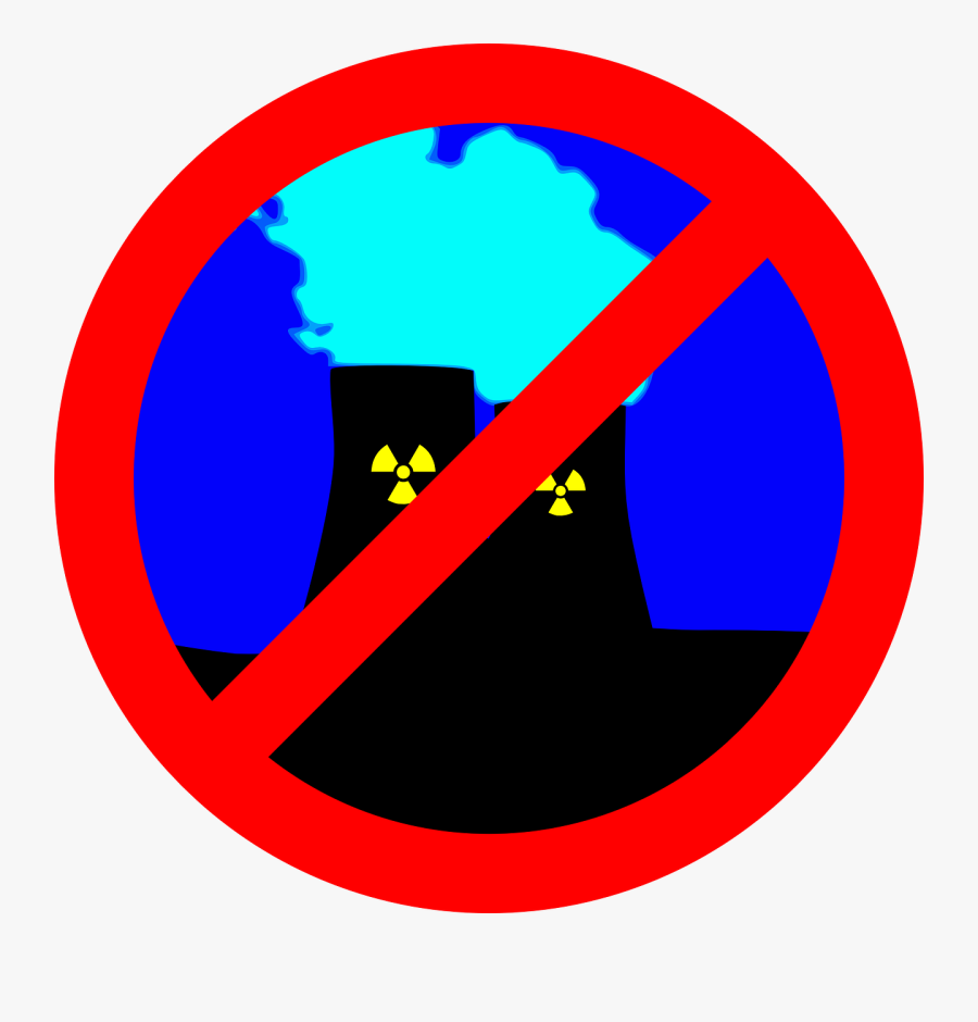 No Thanks Clipart - No Nuclear, Transparent Clipart