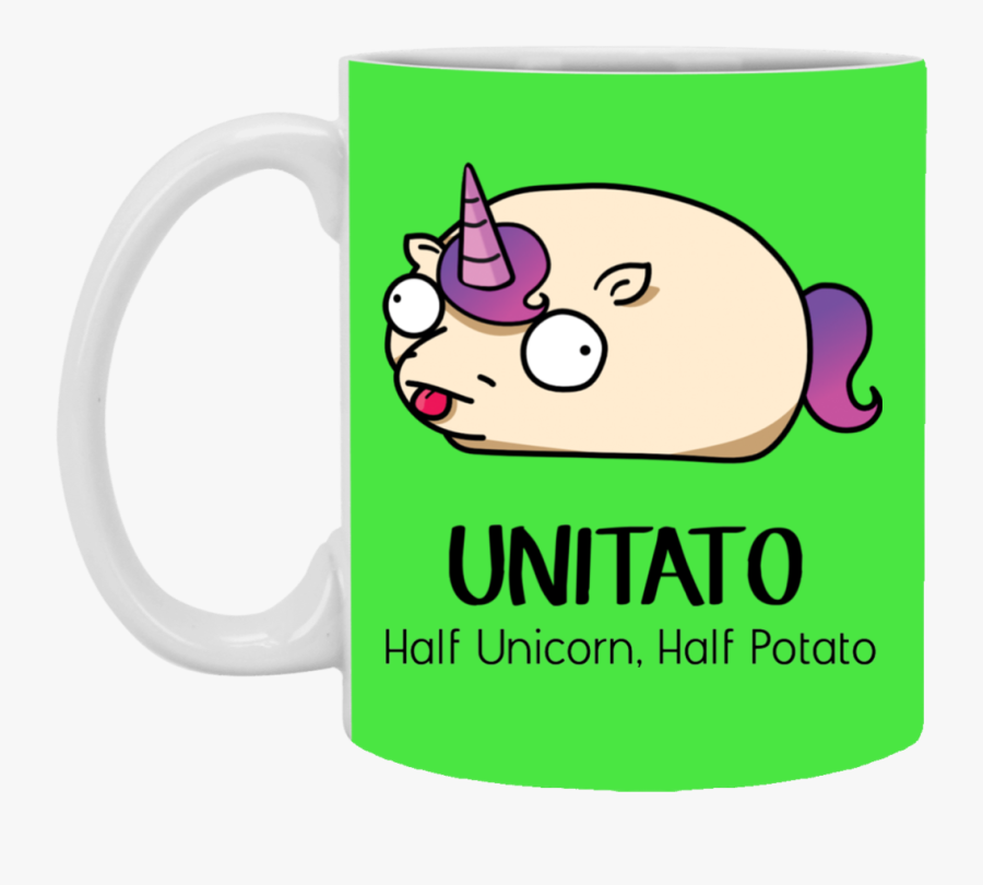 Funny Unicorn Mugs - Unitato Kawaii, Transparent Clipart