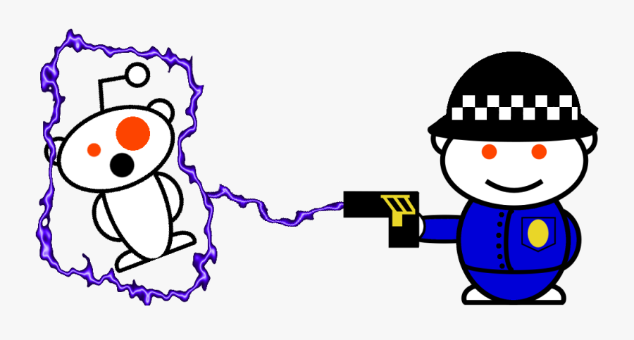 Reddit Bad Cop No Donut - Reddit Alien, Transparent Clipart