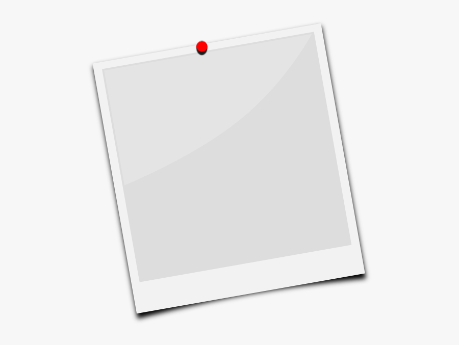 Polaroid Frame Png Clipart - Polaroid With Clip Png, Transparent Clipart