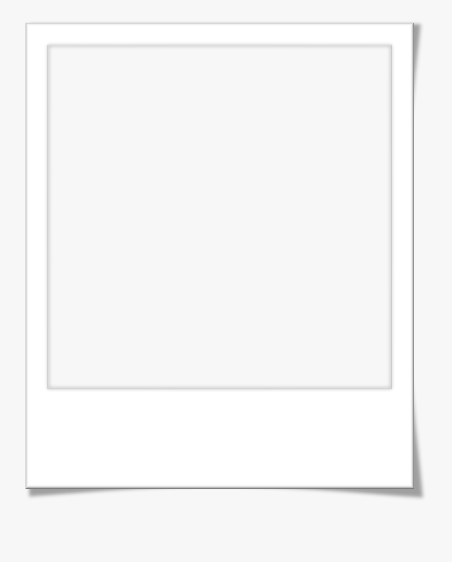 Clip Art Polaroid Photo Png - Transparent Background Instax Frame Png, Transparent Clipart