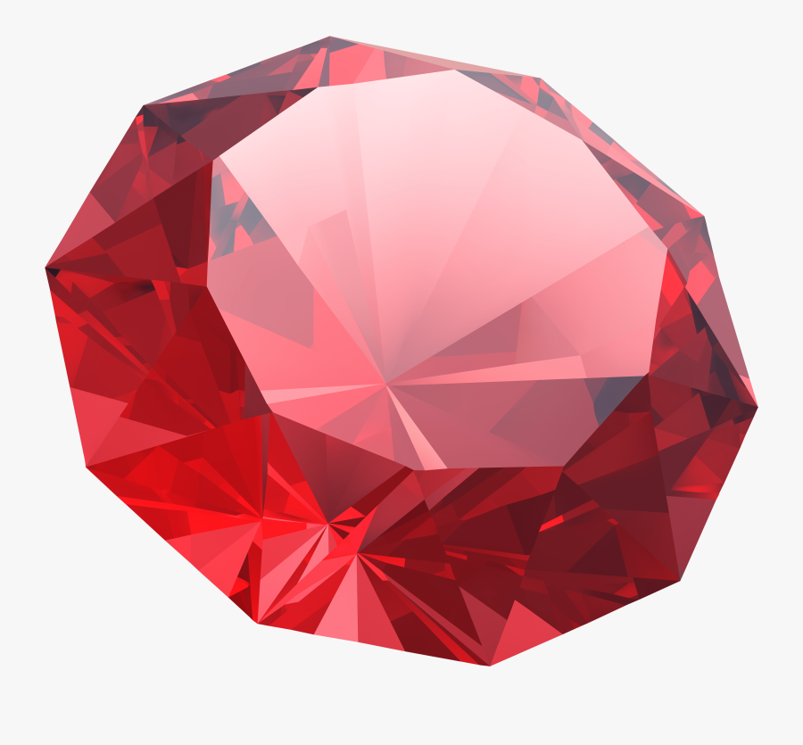 Red Diamond Png Clipart Image - Red Diamond Png, Transparent Clipart