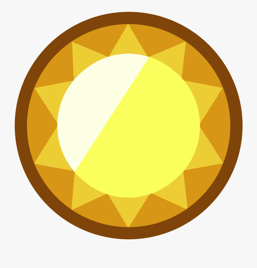 Gemstone Clipart Orange Gem - Steven Universe Topaz Gem, Transparent Clipart