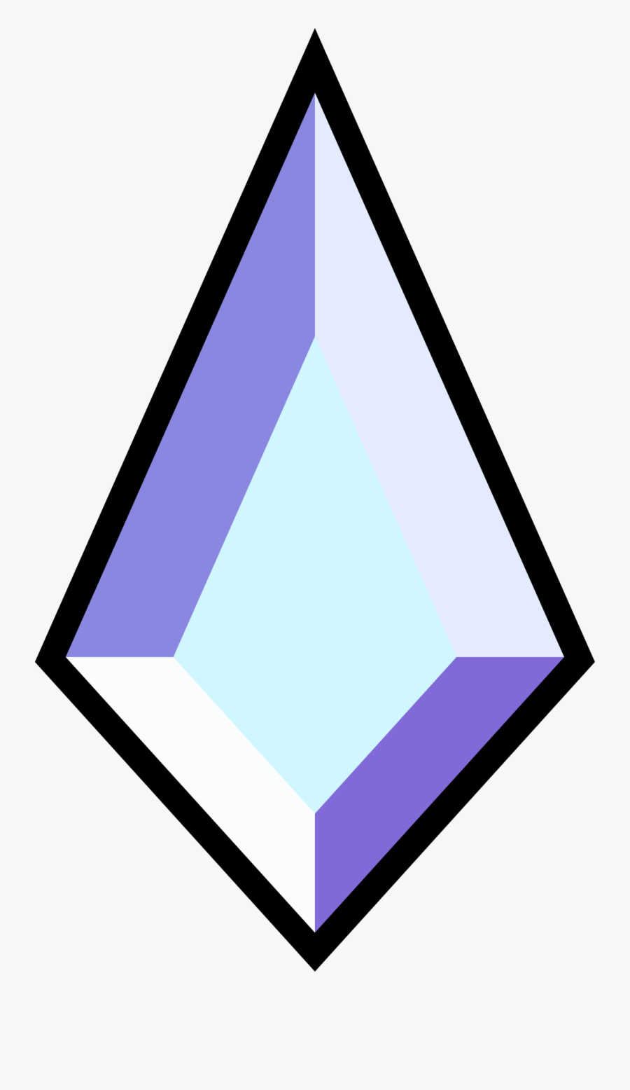 Blue Diamond Gemstone Steven Universe - Steven Universe Gems Diamond, Transparent Clipart