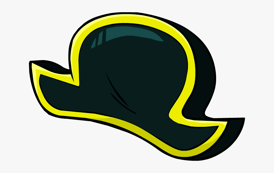 Transparent Pirate Hat Png - Club Penguin Pirate Hat, Transparent Clipart
