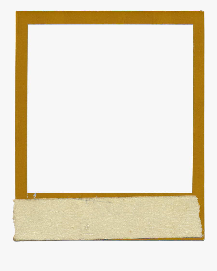 Polaroid Picture Frame Png - Old Polaroid Frame Transparent, Transparent Clipart