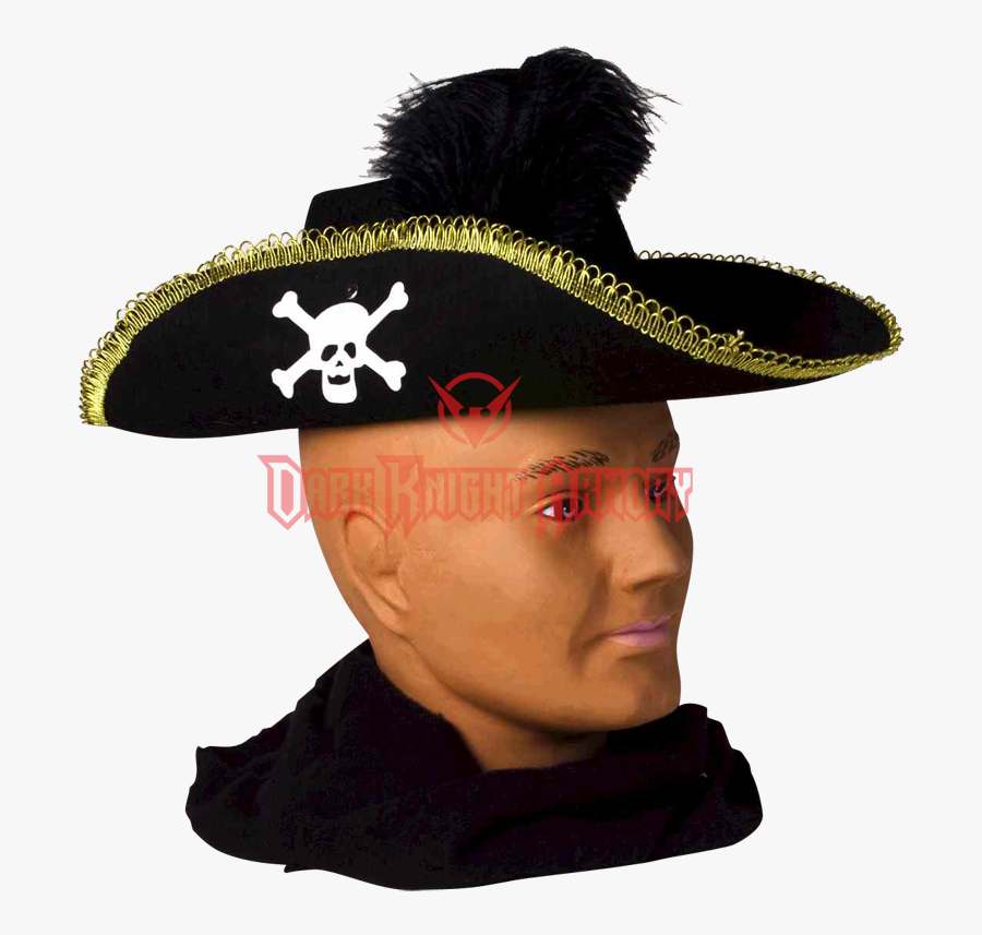 Pirate Hat Png - Costume Hat, Transparent Clipart