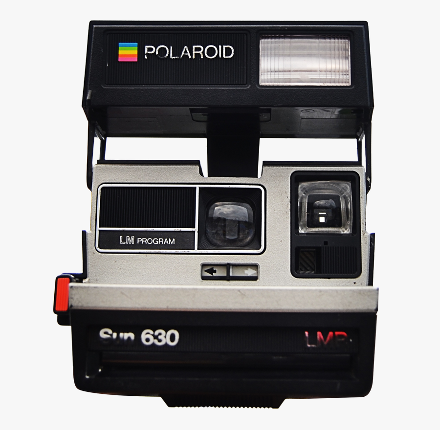 Polaroid Camera Photo Vintage Png Image - Instant Camera, Transparent Clipart