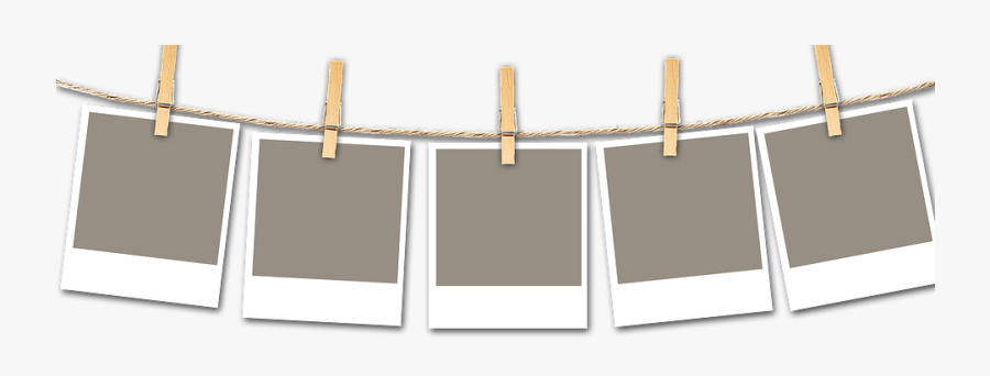 Picture Royalty Free Frame Png Image Related - Hanging Polaroid Frame Png, Transparent Clipart