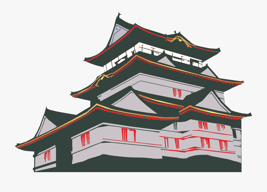 Japan House Euclidean Vector Clip Art - Japanese House Vector, Transparent Clipart