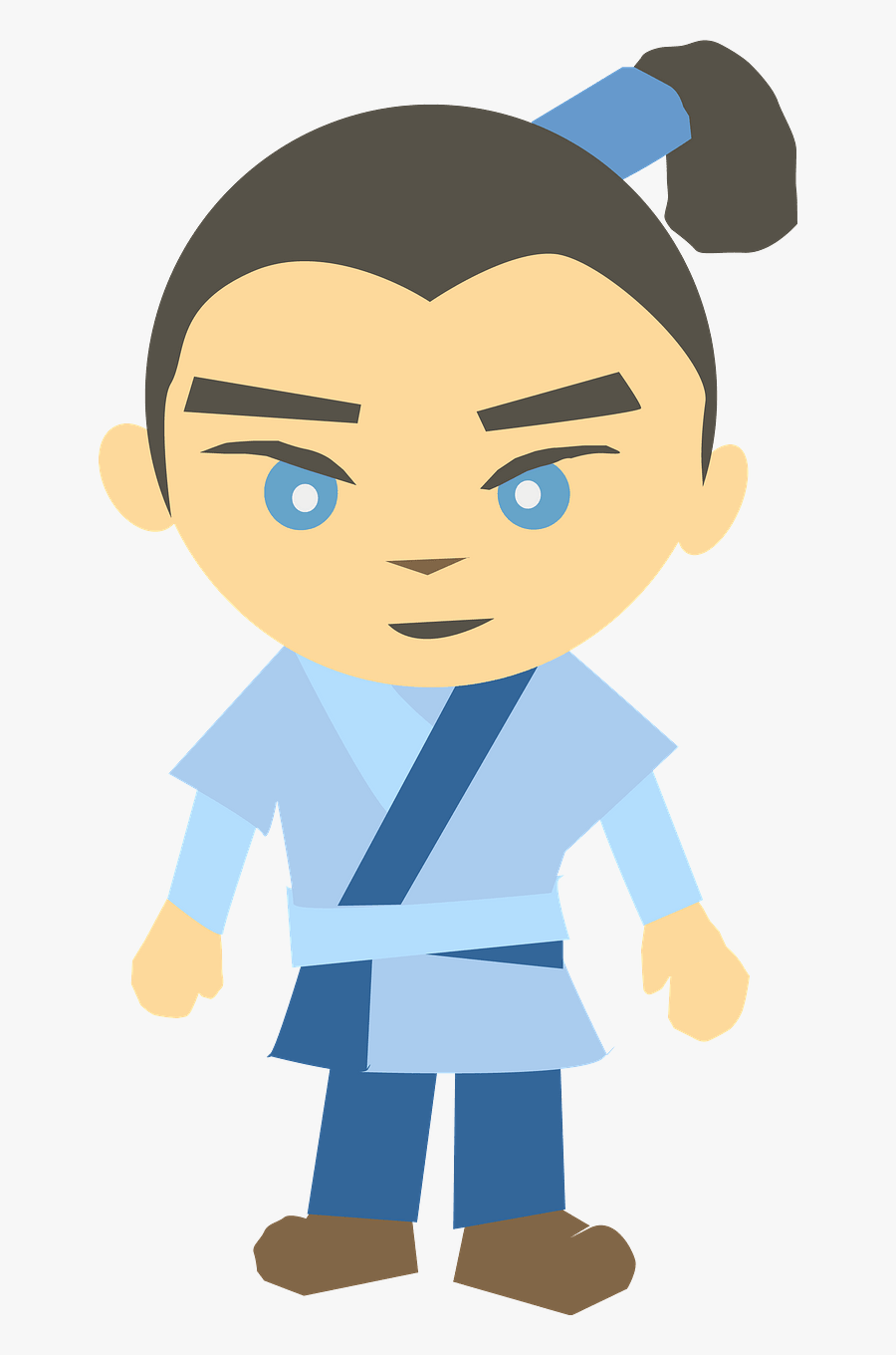 Japanese Character - Japanese Man Clipart, Transparent Clipart