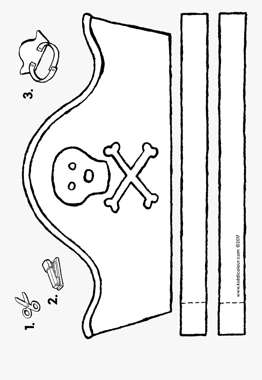 Piratenhoed Knutselen, Transparent Clipart