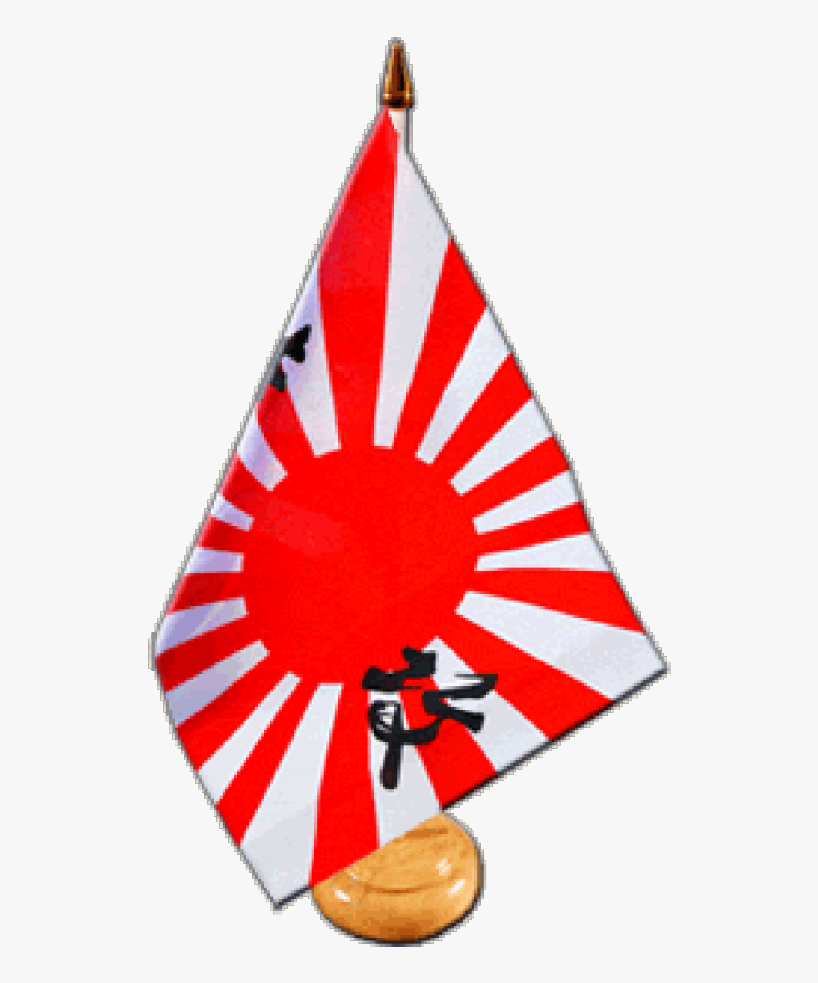Japan Kamikaze Table Flag - Abigail Black Metal Yakuza, Transparent Clipart
