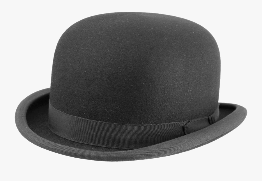 Bowler Hat - Bowler Hat Transparent Background, Transparent Clipart